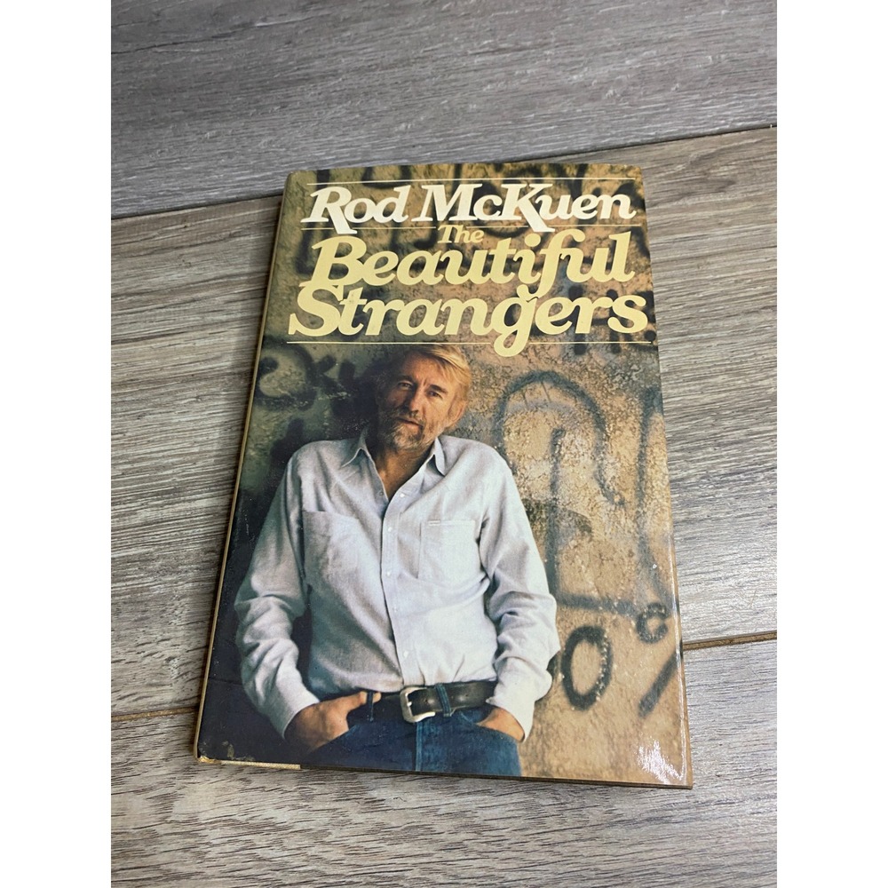 Rod McKuen The Beautiful Strangers Hardcover Poetry Book Simon & Schuster 1981